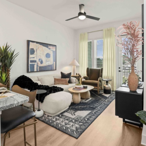 Open, airy layouts with ample natural light